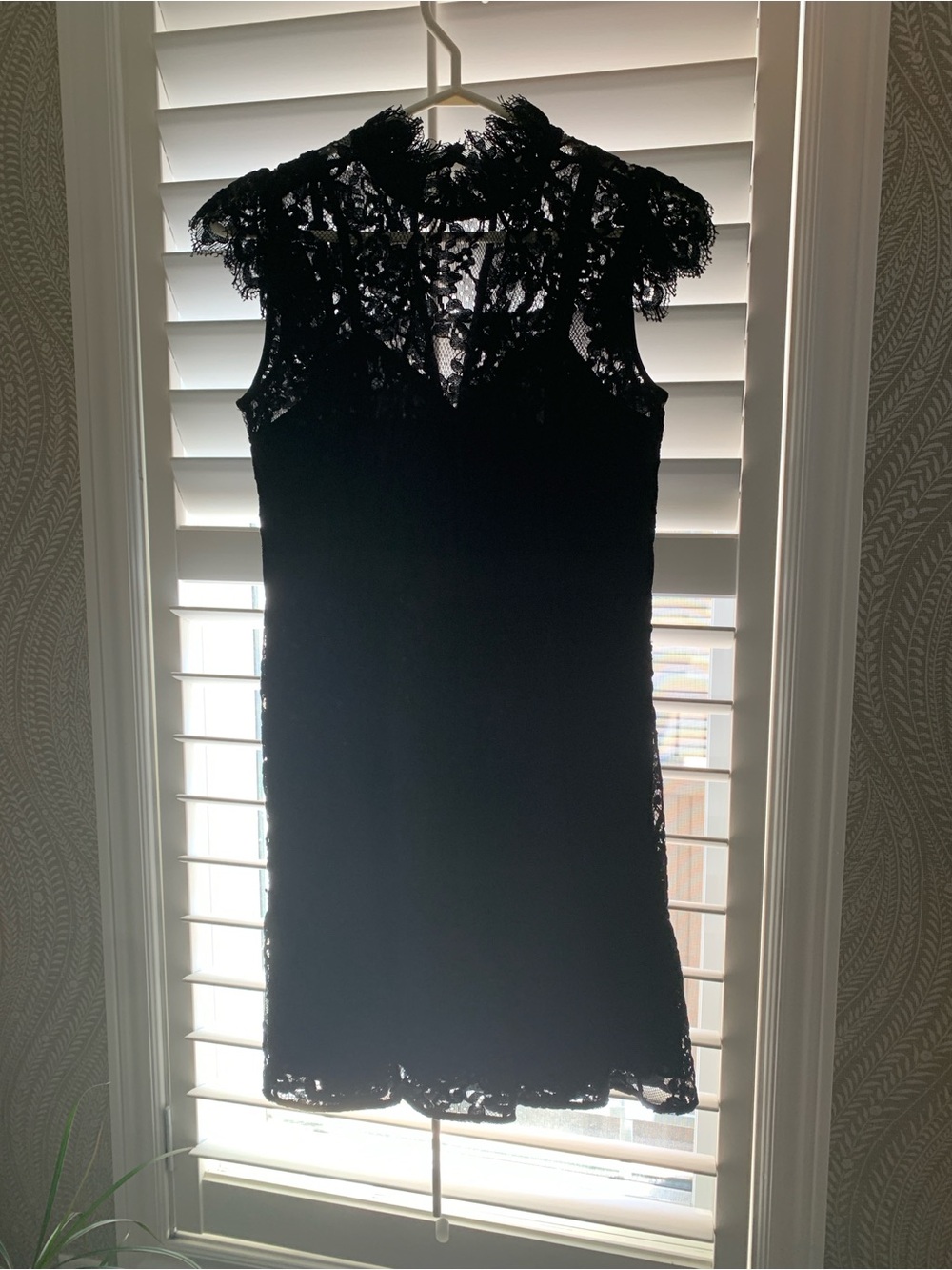 Michael Kors Black Lace Sheath Dress